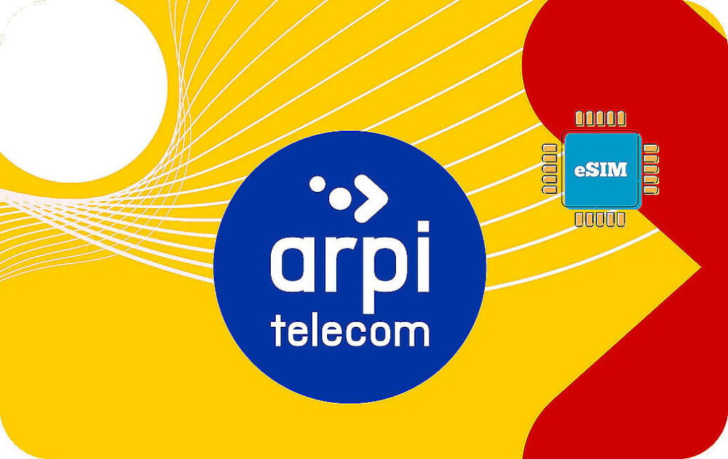 Arpi Telecom 10 GB – 30 days – Tahlava Esim